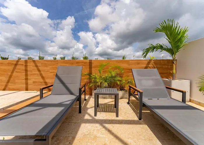 Stylish 2br Penthhouse, Private Terrace, Grill And Pool * Tulum